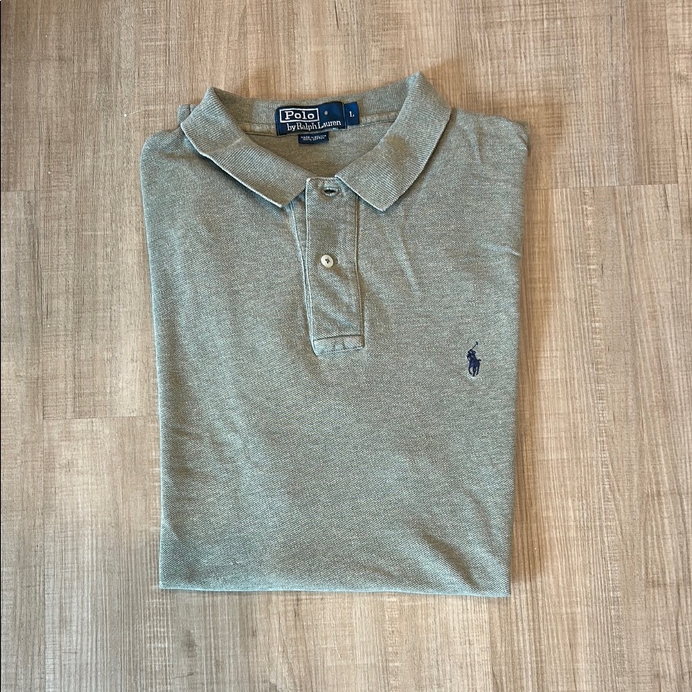 Polo by Ralph Lauren Men's Size Large Olive Polo Shirt